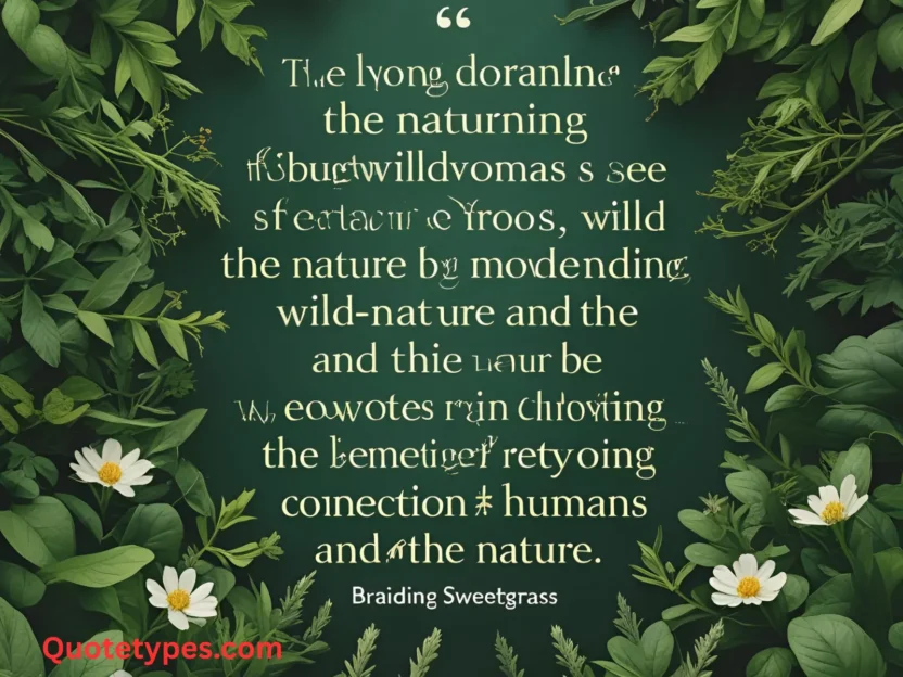 Braiding Sweetgrass Quotes