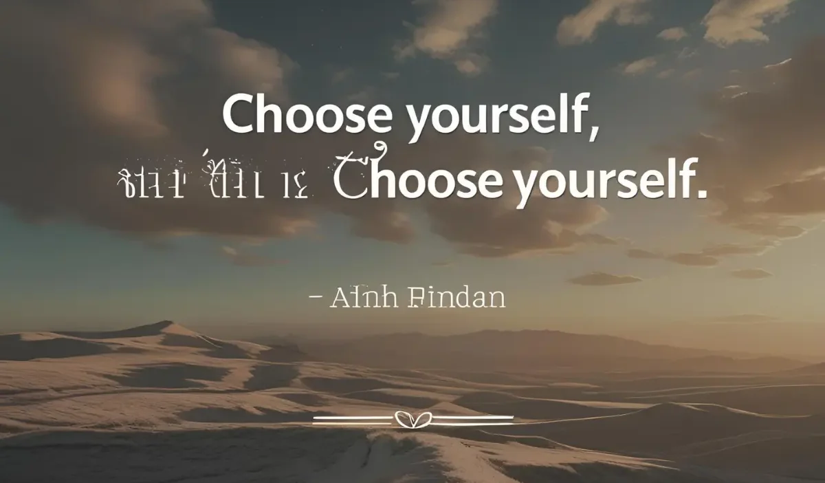 Choose Yourself Quotes