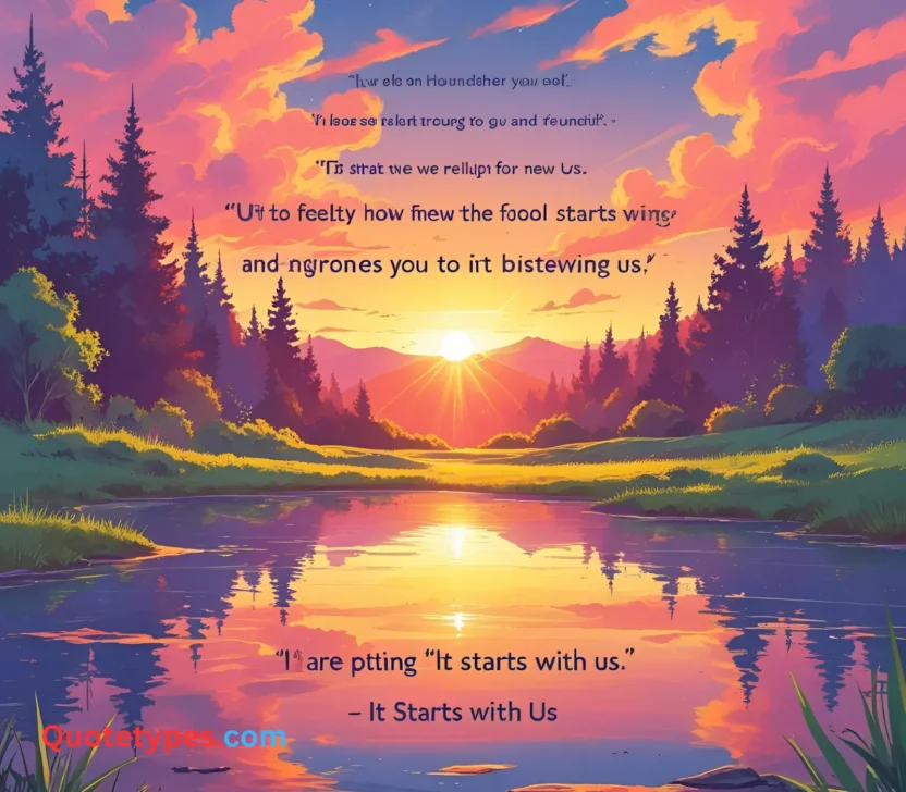 It Starts with Us Quotes