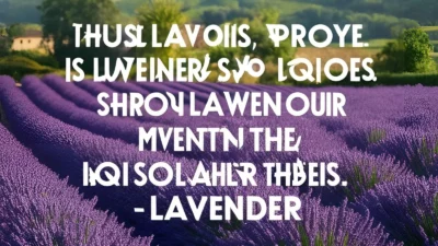 Lavender Quotes