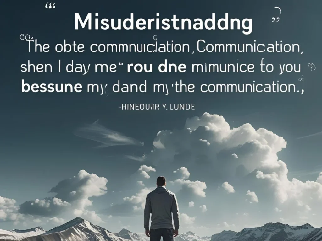 Misunderstanding Quotes About Communication