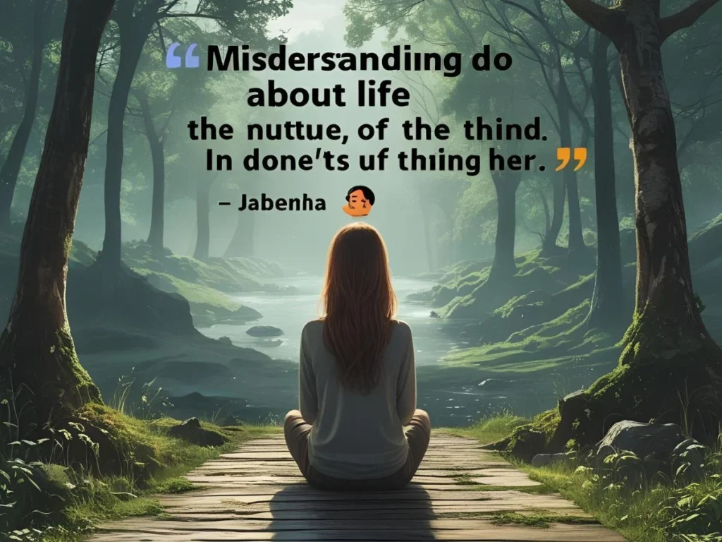 Quotes of Misunderstanding About Life