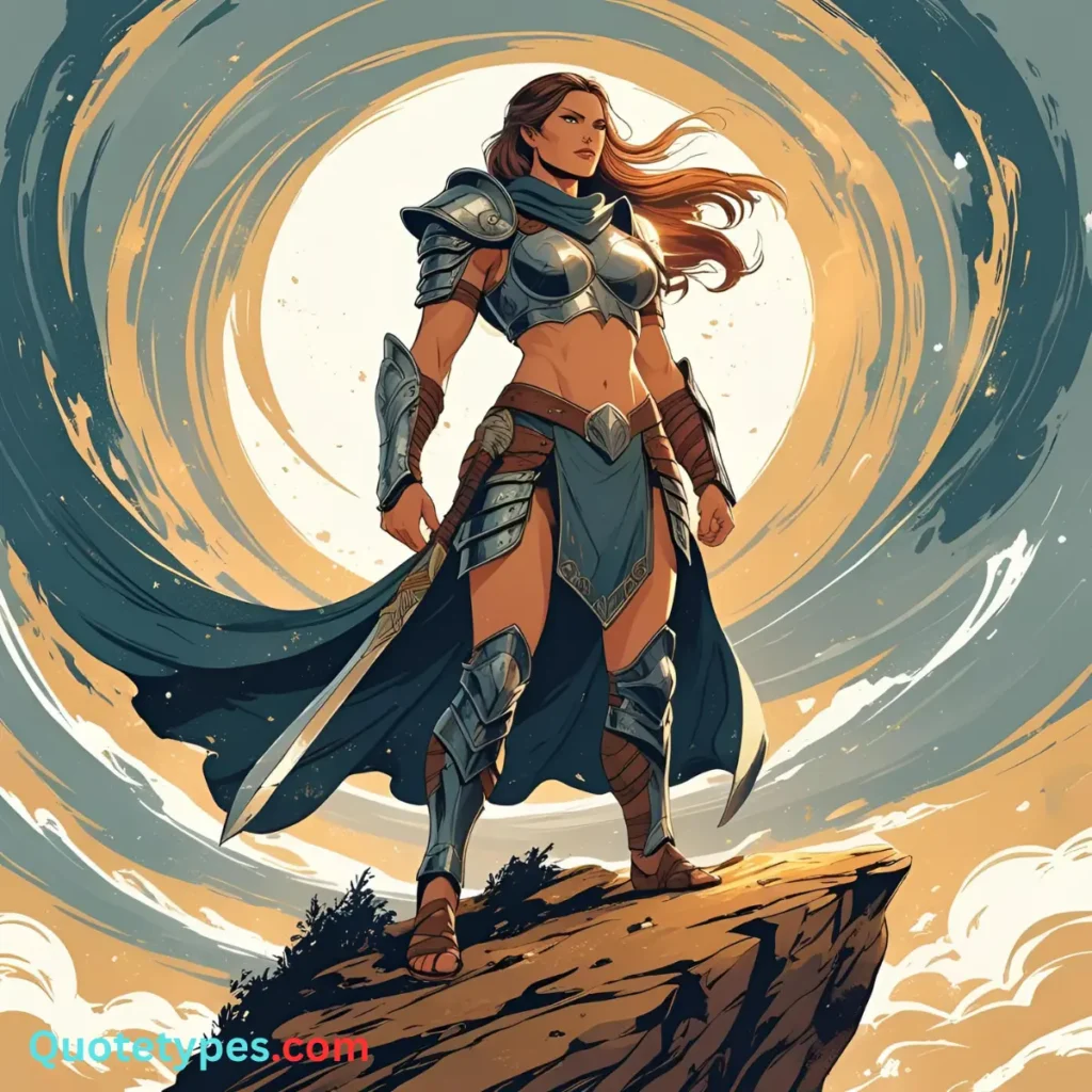 Empowering Warrior Woman Quotes