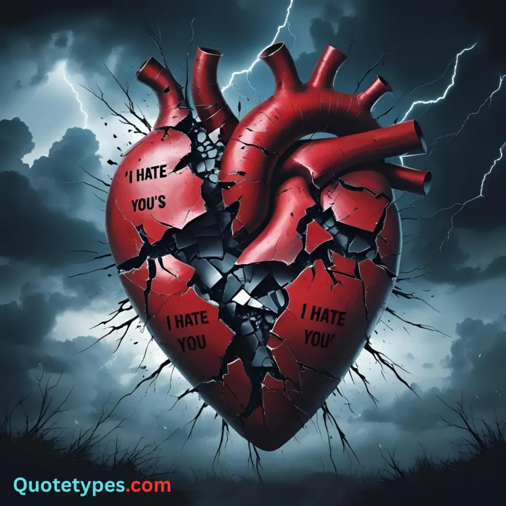 I Hate You Quotes for Heartbreak