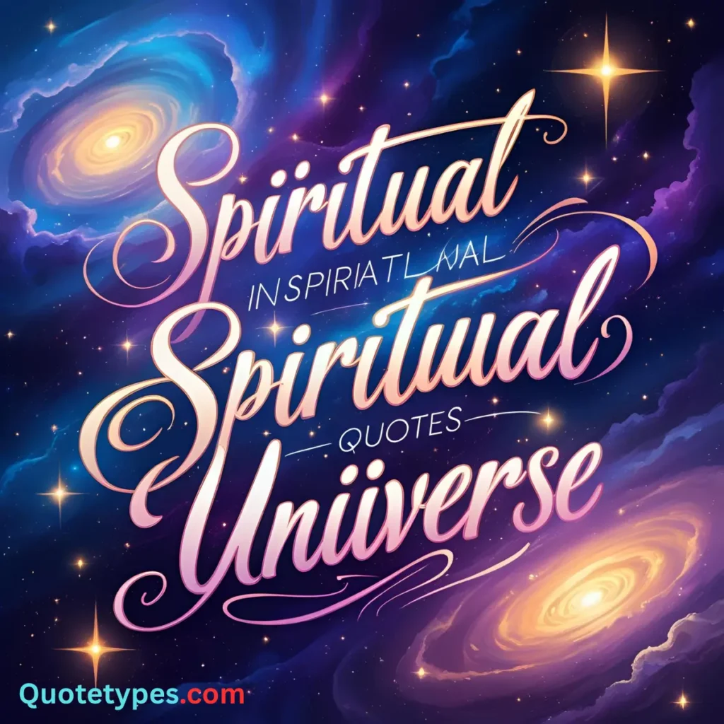 Inspirational Spiritual Universe Quotes
