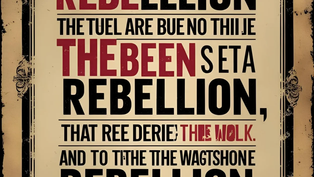 Quotes About Rebellion