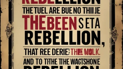 Quotes About Rebellion