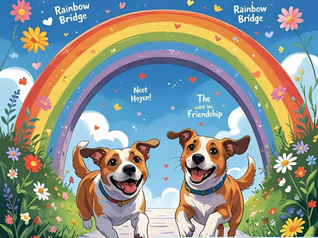 Rainbow Bridge Sayings for Dogs