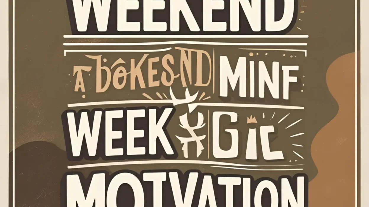 Weekend Motivation Quotes
