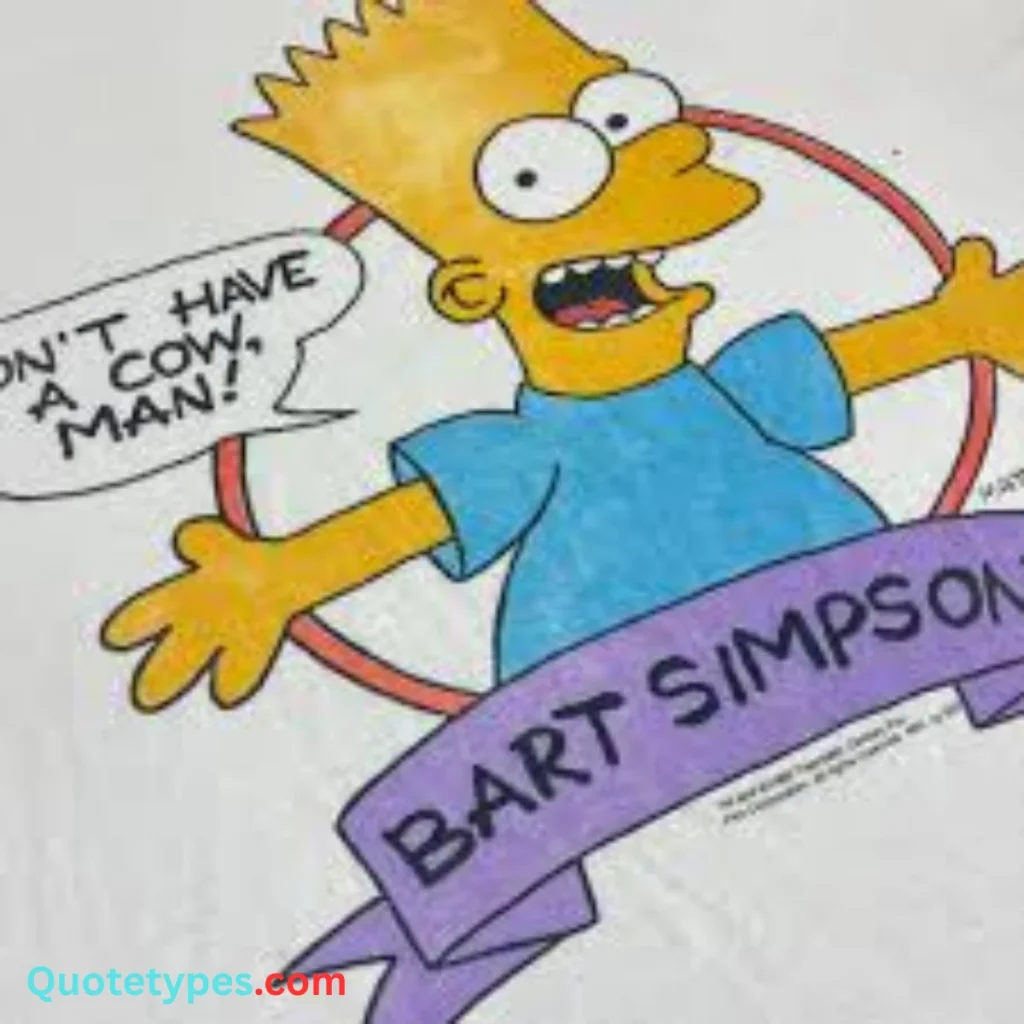 Classic Bart Simpson Catchphrases