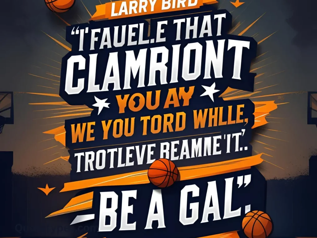 Famous Larry Bird Quotes