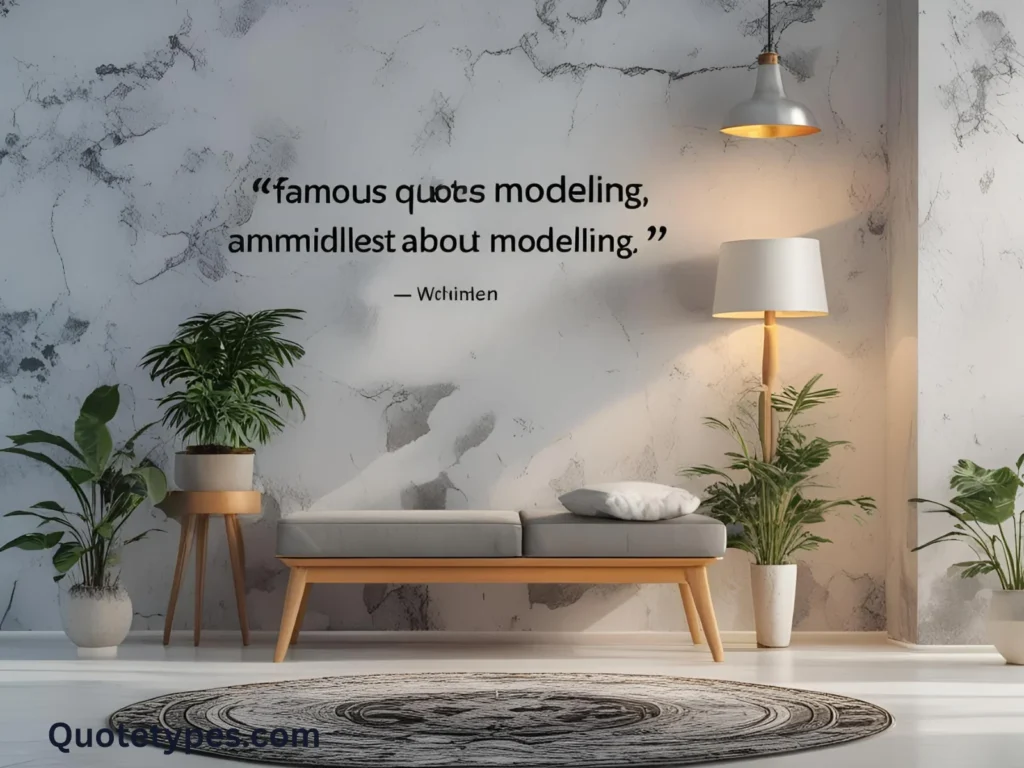 Famous Quotes About Modeling