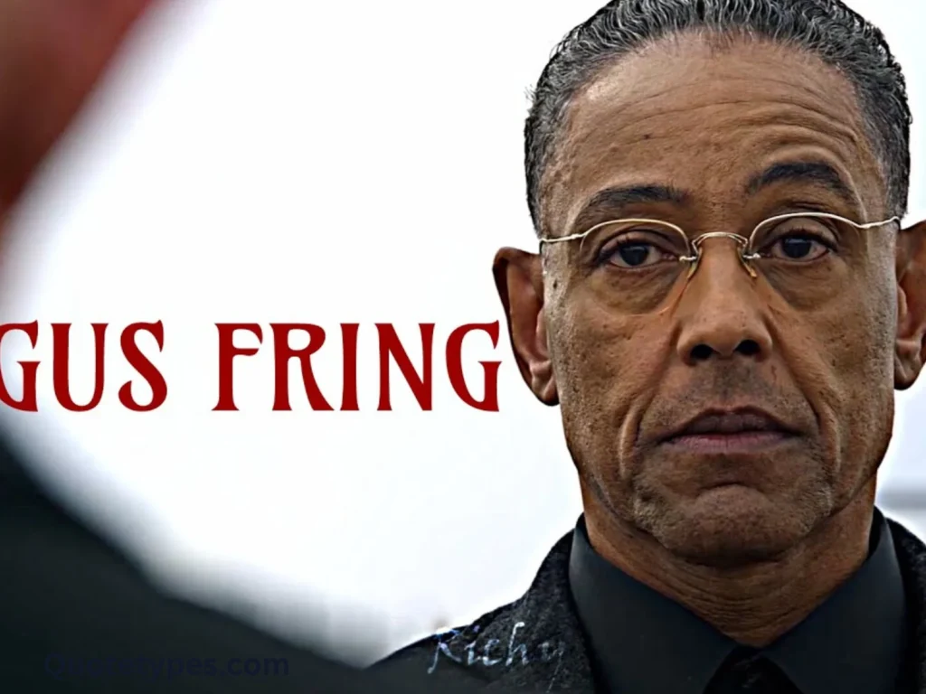 Gus Fring Quotes on Control and Strategy