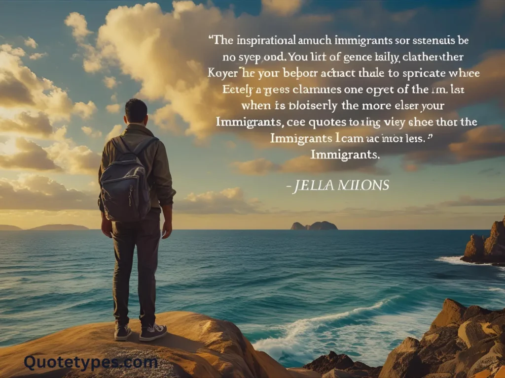 Inspirational Quotes from Immigrants
