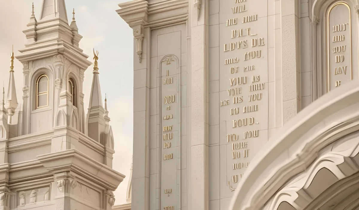 LDS Temple Quotes