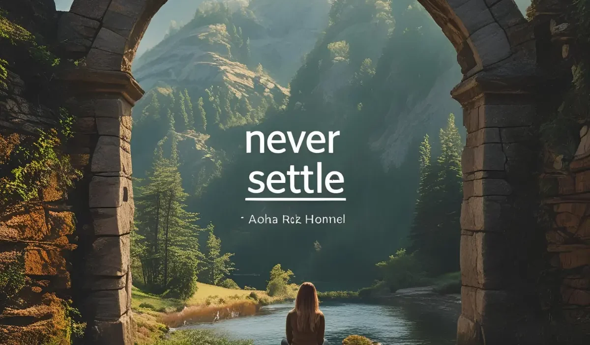 Never Settle Quotes