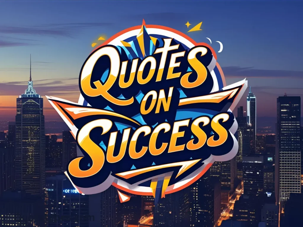 Never Settle Quotes on Success