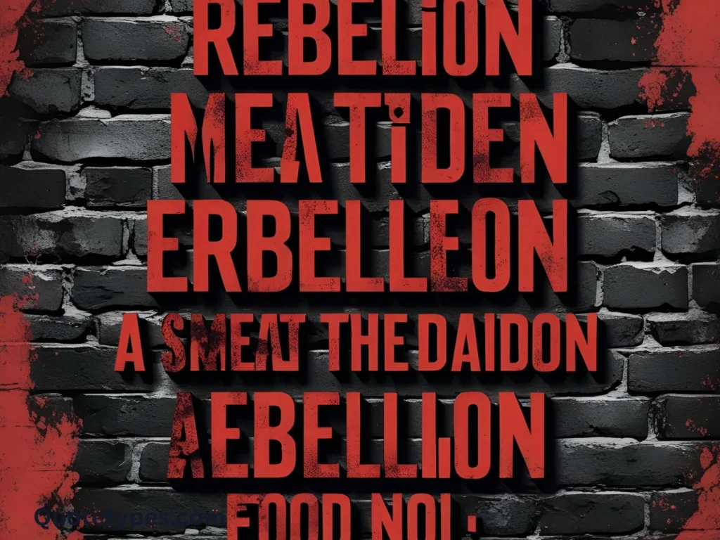 Quotes About Being a Rebel