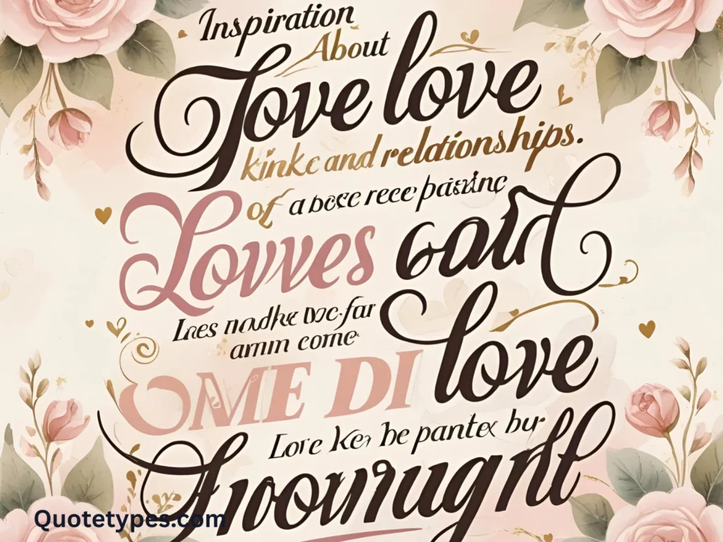 Quotes About Love and Relationships