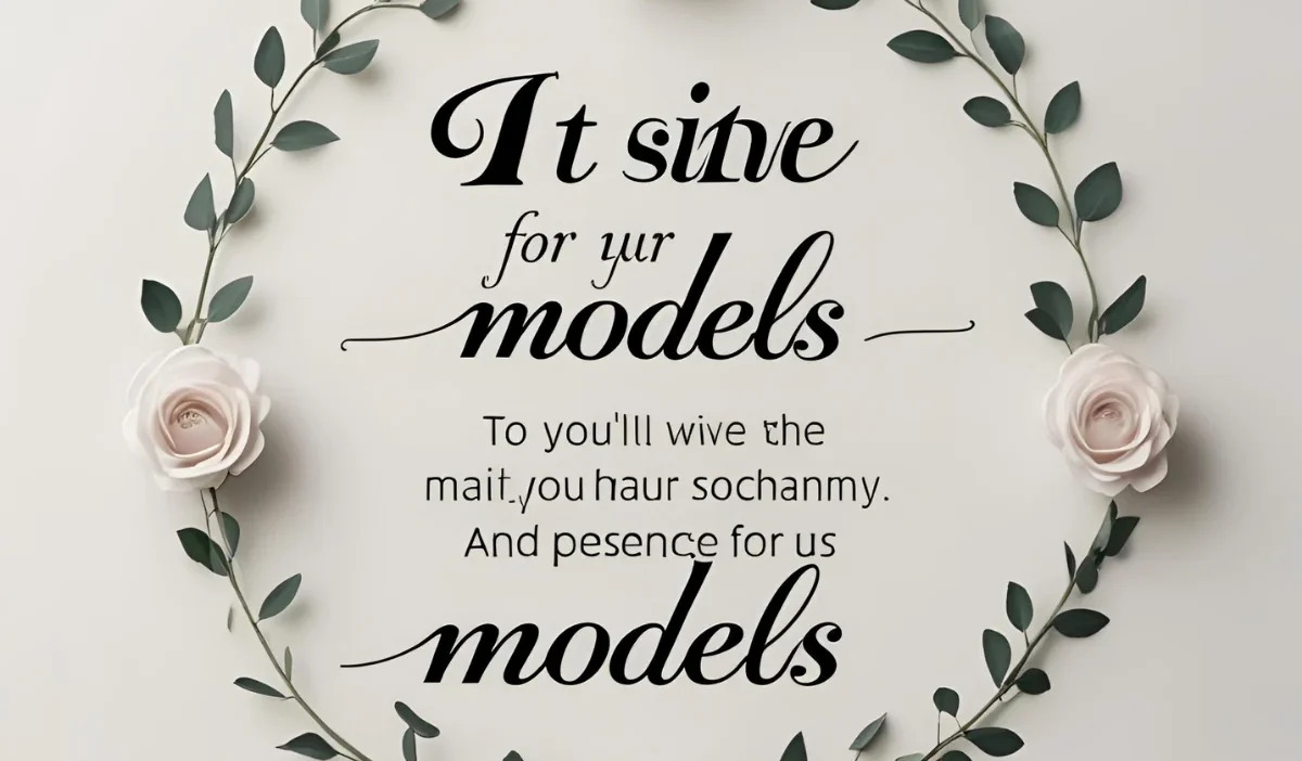 374+Best Quotes for Models 2025