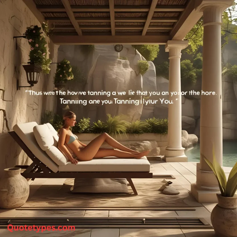 Tanning Quotes