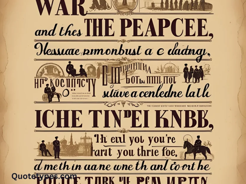 War and Peace Quotes
