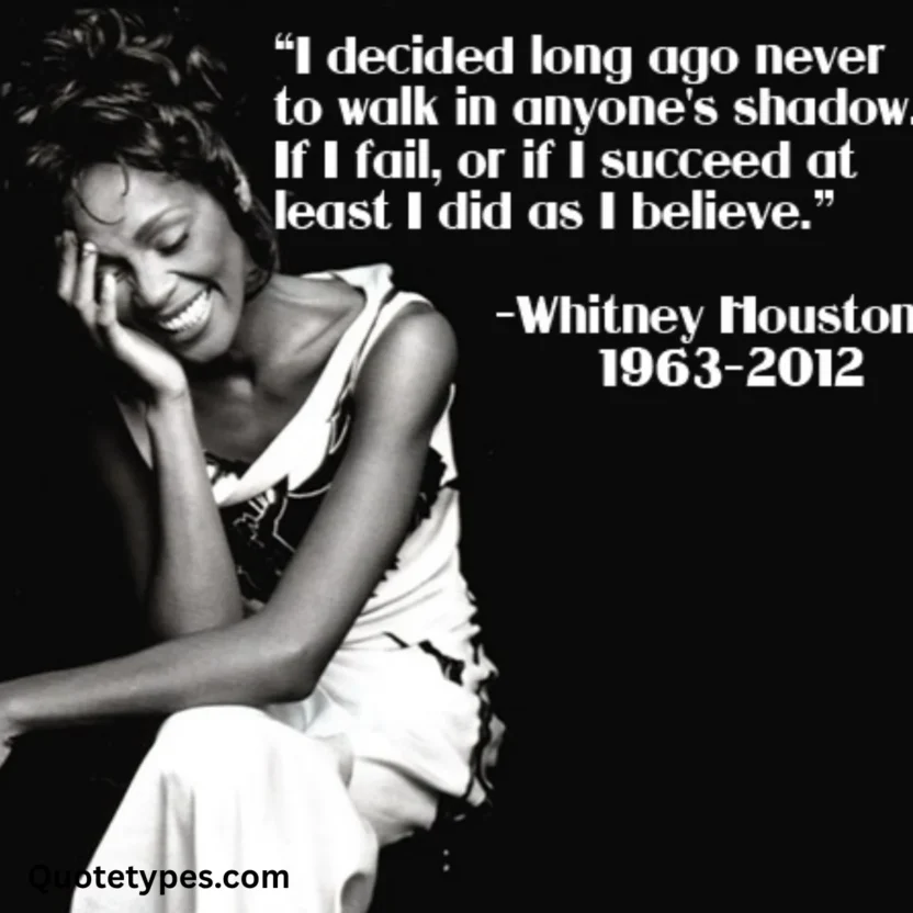 Whitney Houston Quotes