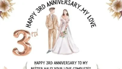 3 Years Anniversary Quotes