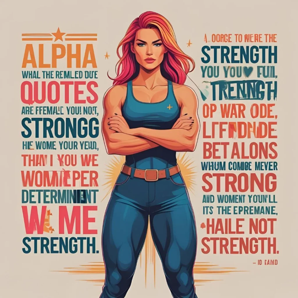Alpha Female Quotes About Strength