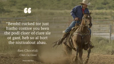 Best Rodeo Quotes