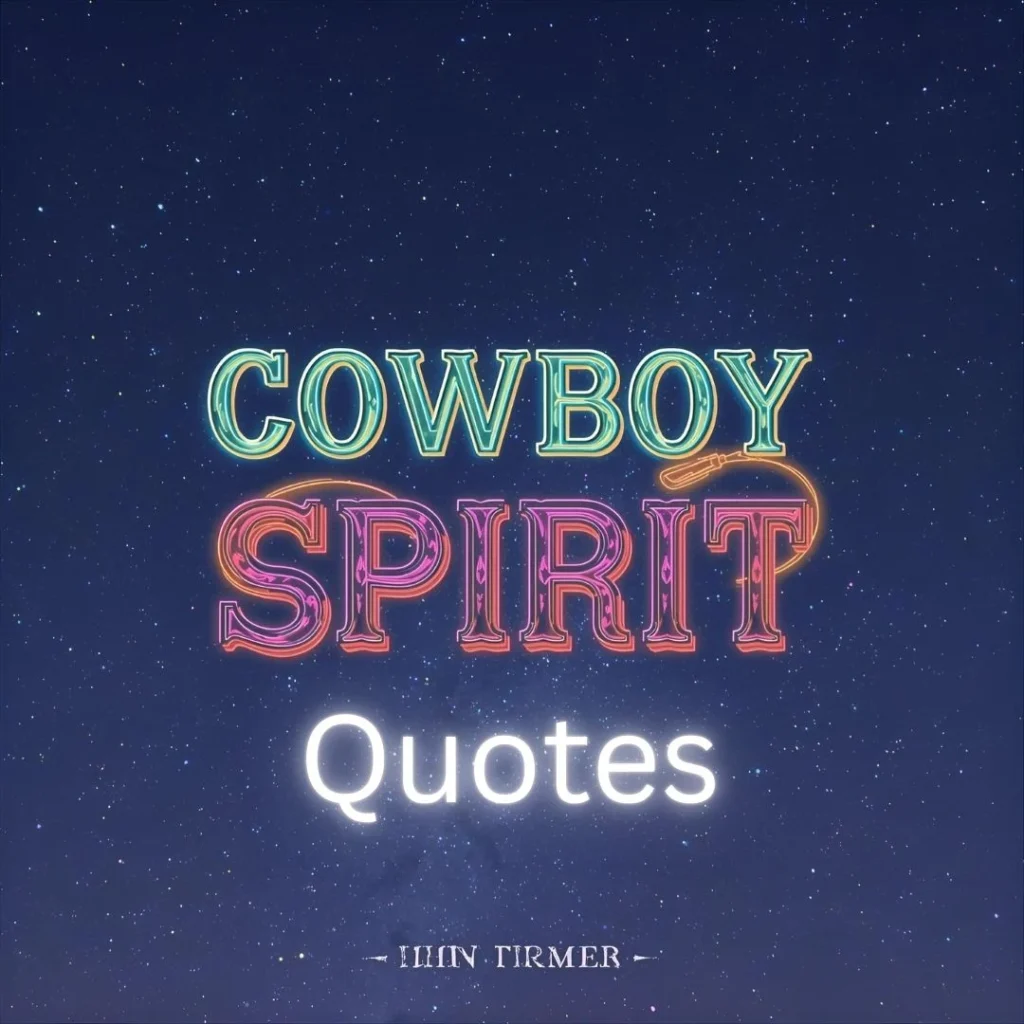 Cowboy Spirit Quotes