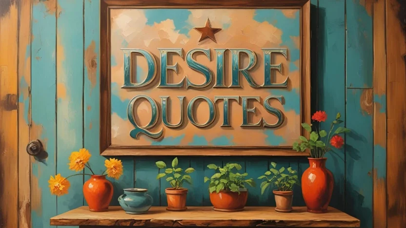 Desire Quotes