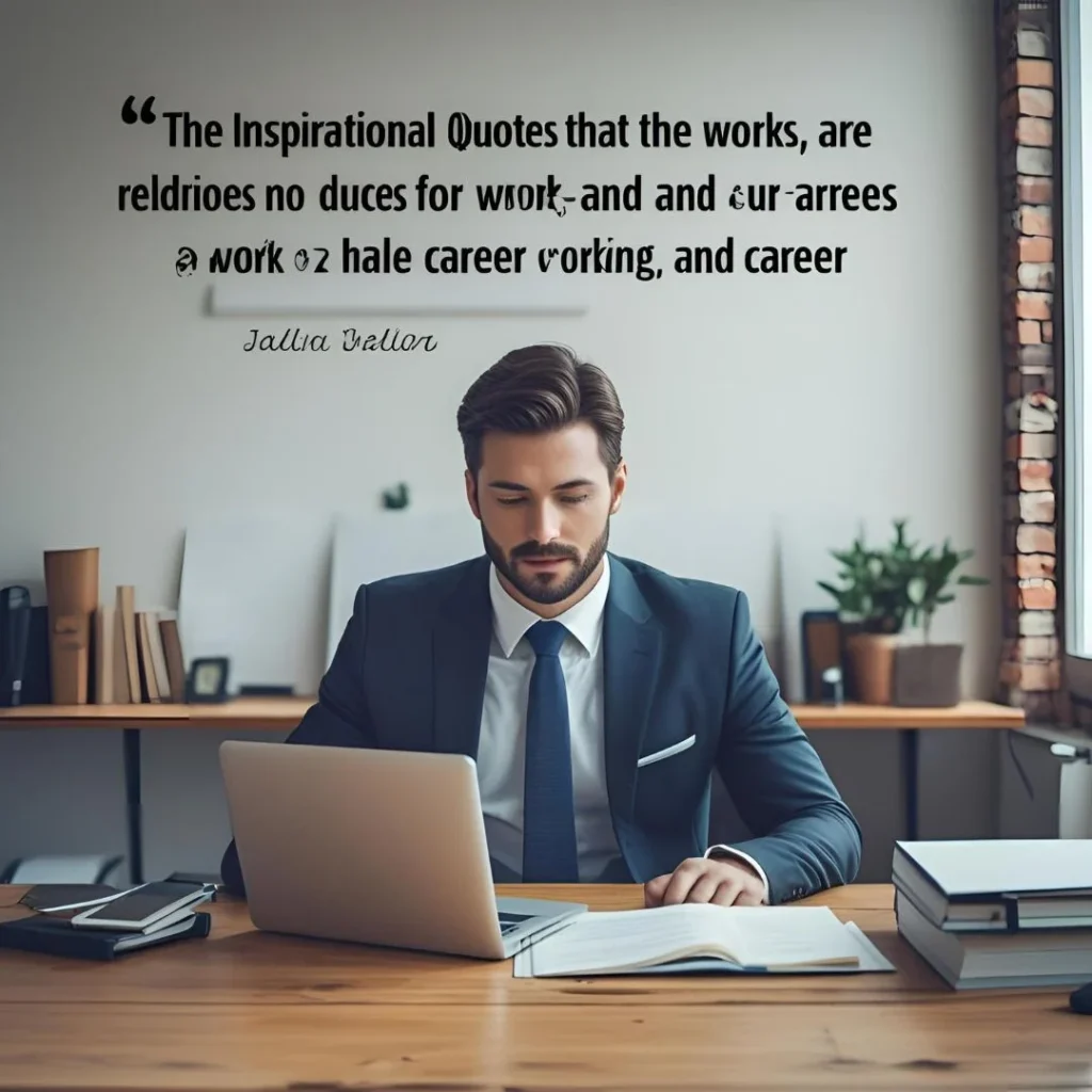 Inspirational Quotes for Work and Career