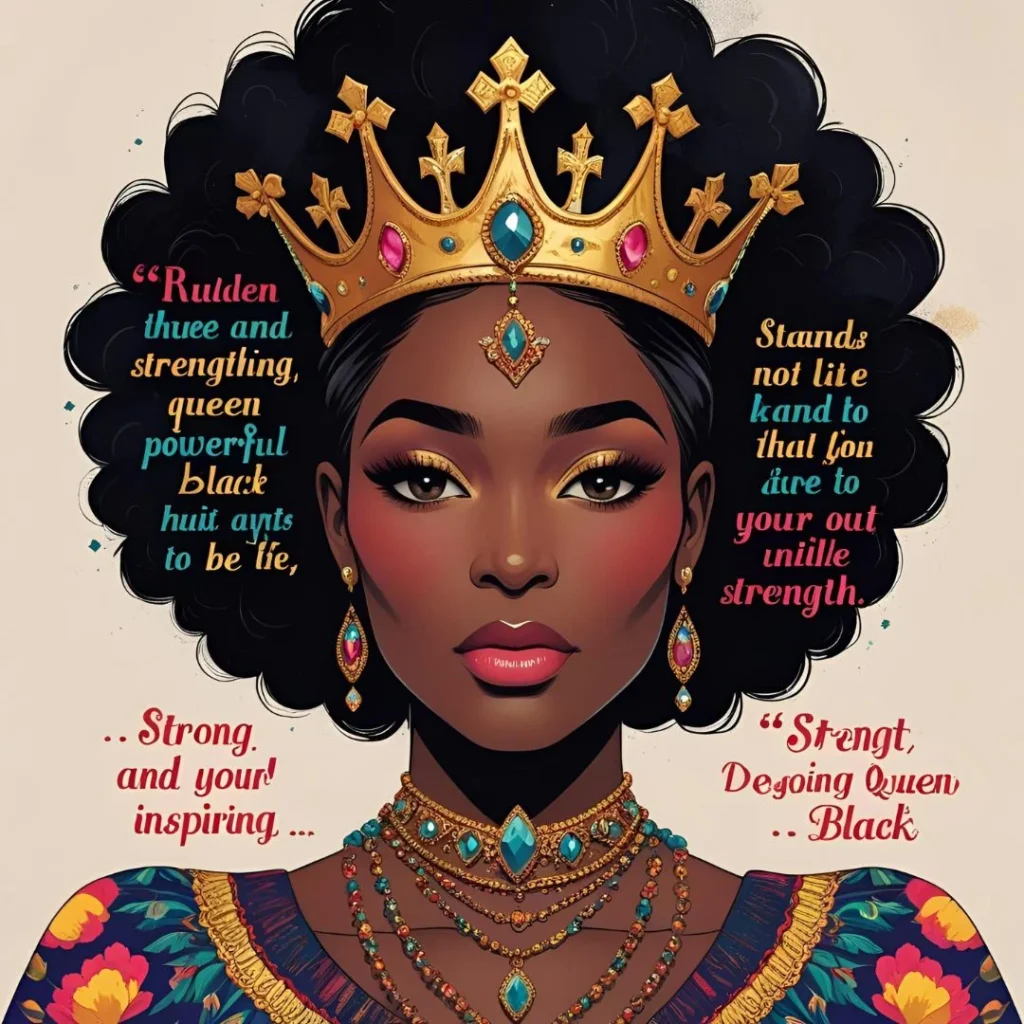 Powerful Black Queen Quotes About Strength
