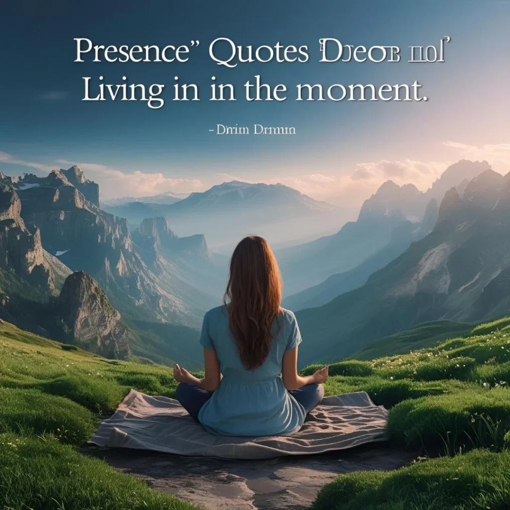 Presence Quotes About Living in the Moment