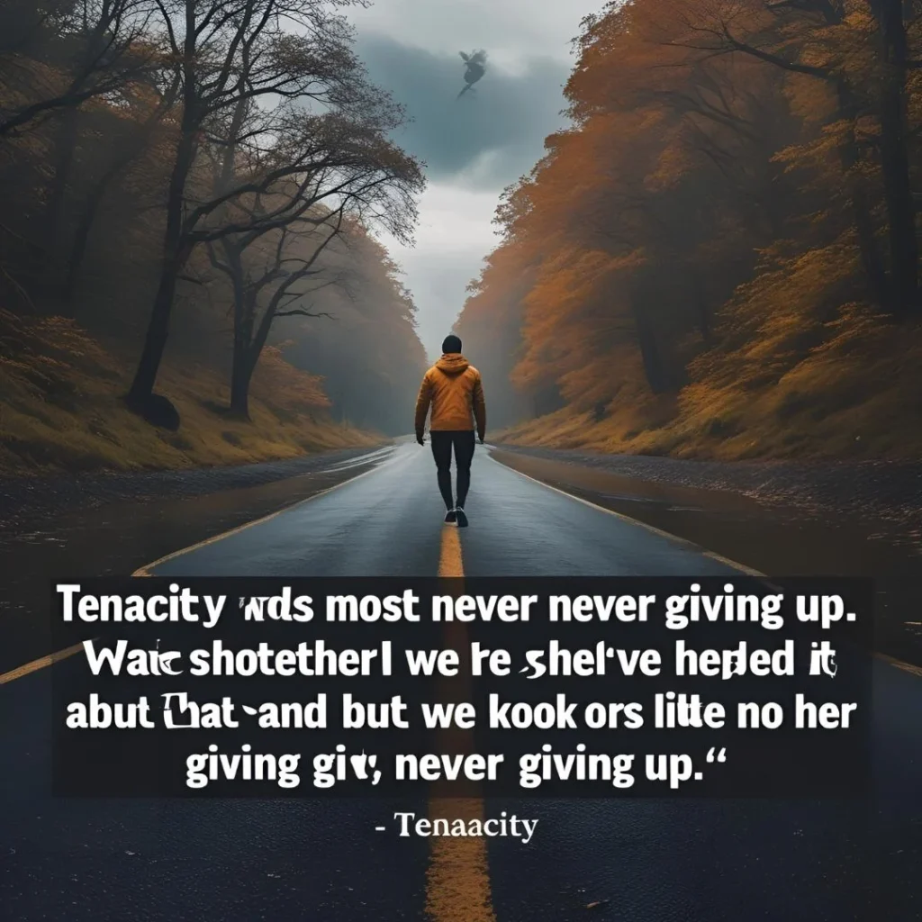 Tenacity Quotes About Never Giving Up