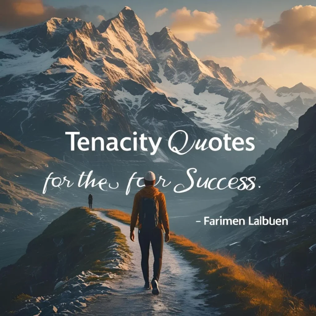 Tenacity Quotes for Success