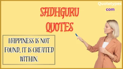 Sadhguru Quotes