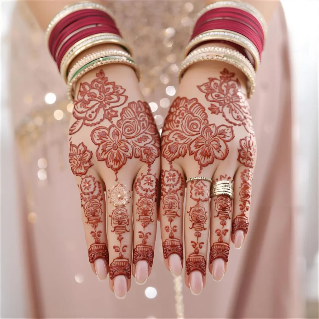 Beautiful Mehndi Captions