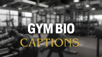 gym bio for instagram