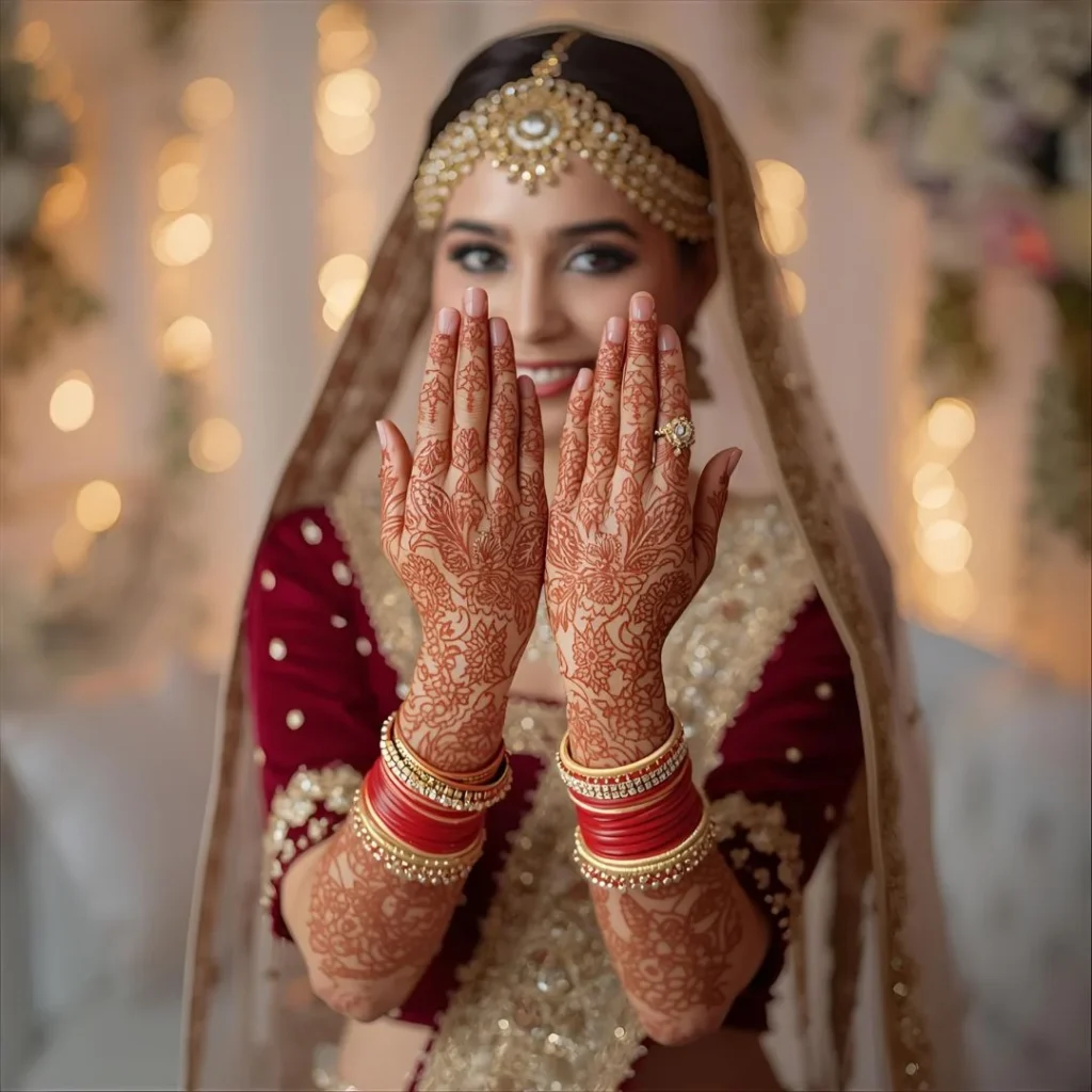 Mehndi Captions for Bride