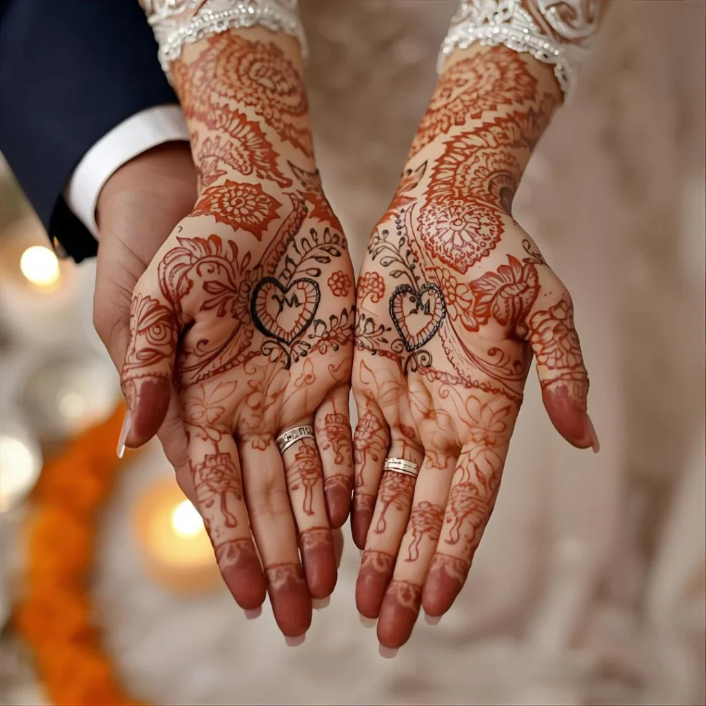 Mehndi Captions for Love