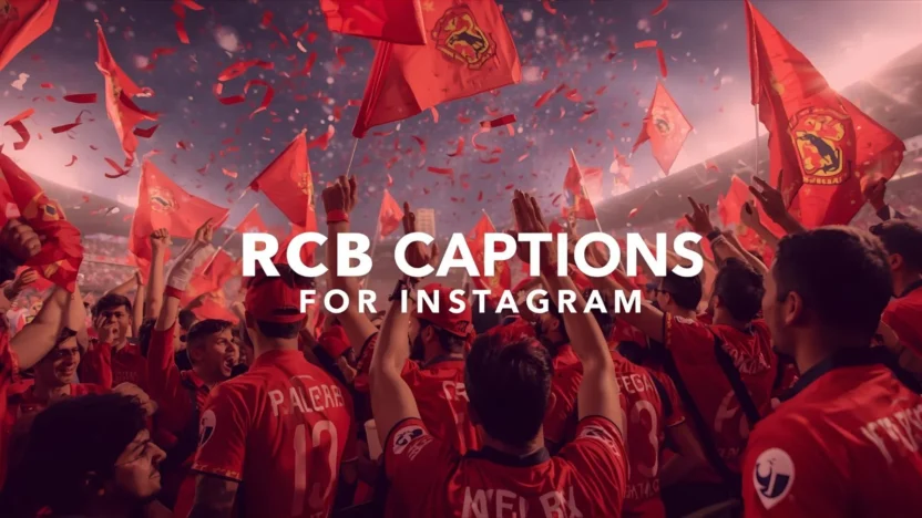RCB captions for instagram