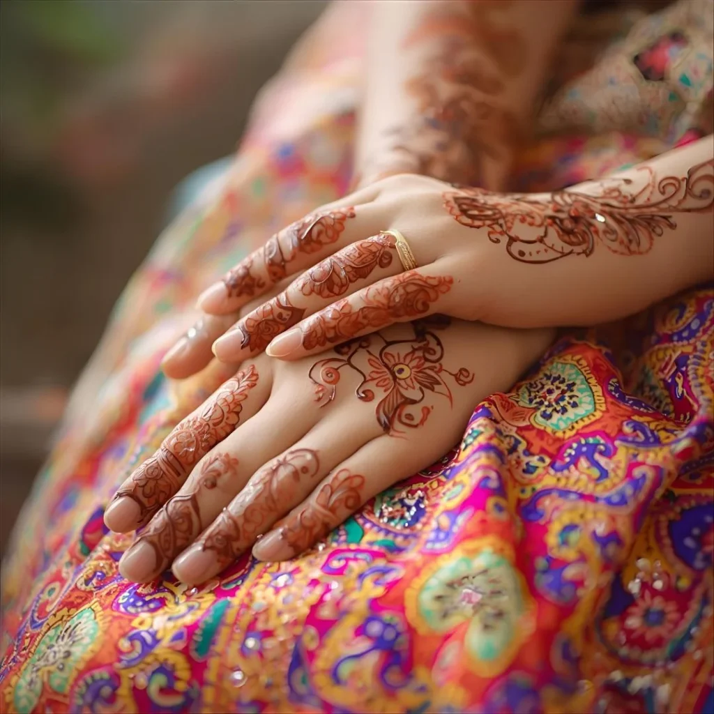 Short Mehndi Captions