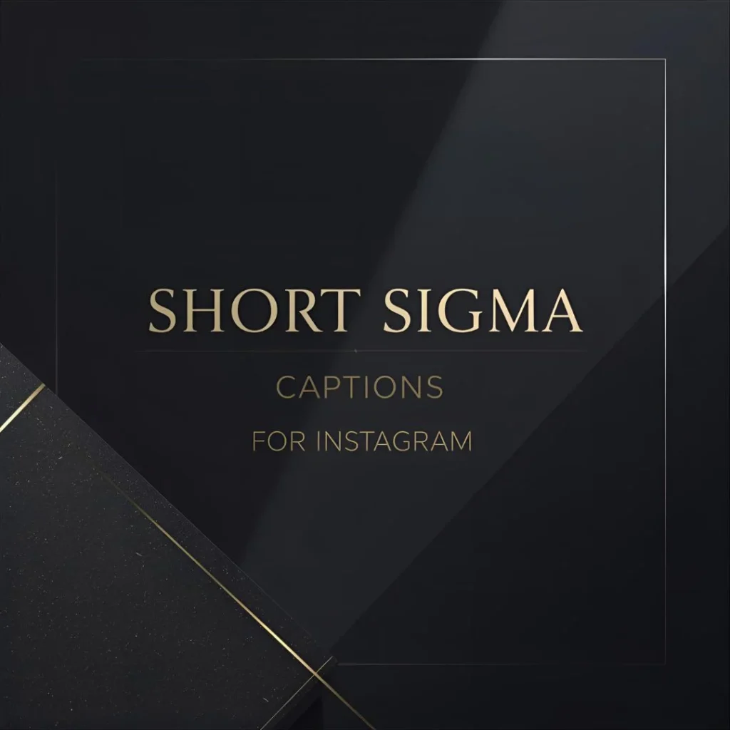 Short Sigma Captions for Instagram