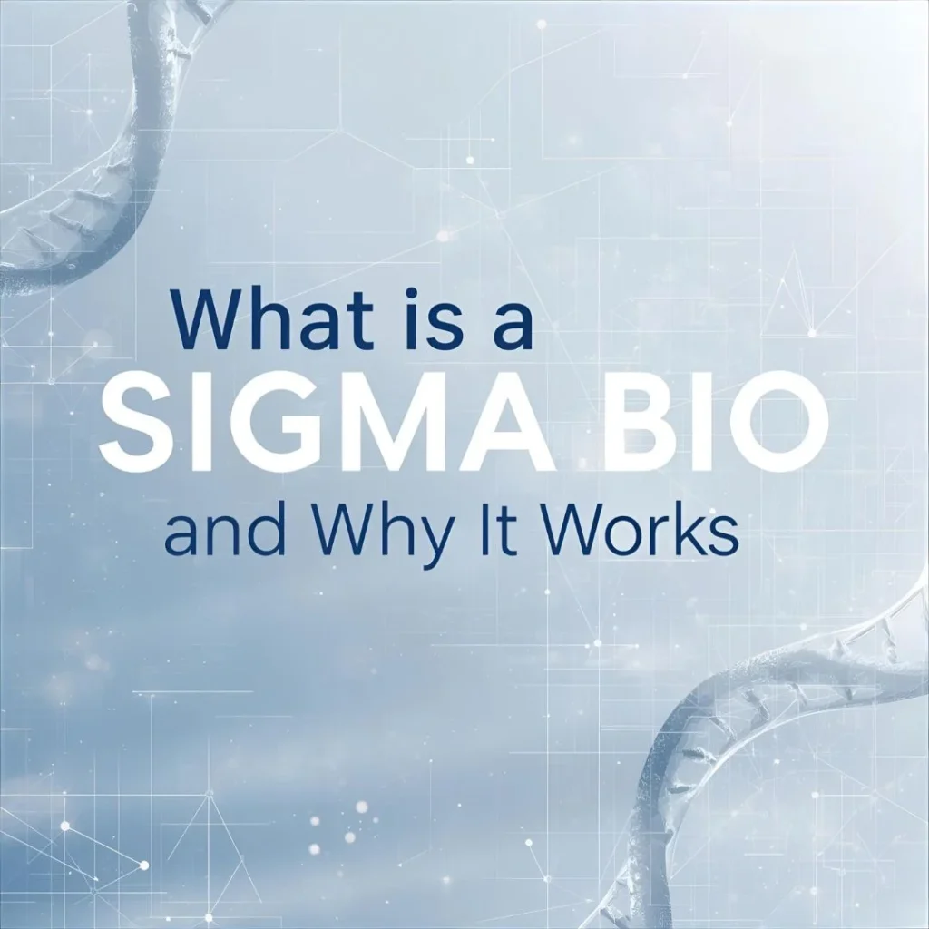 What is a Sigma Bio and Why It Works