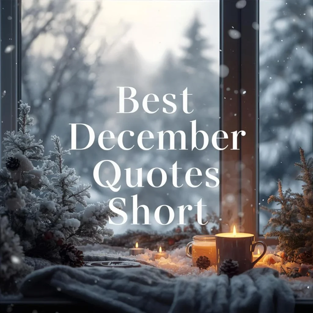 Best December Quotes Short