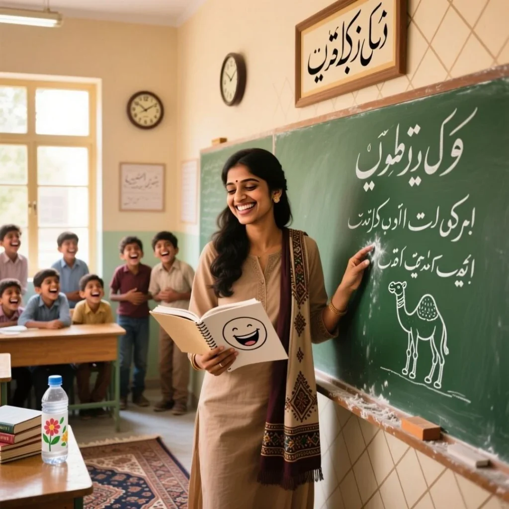 Funny Poetry in Urdu for Teachers