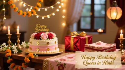 Happy Birthday Quotes In Hindi
