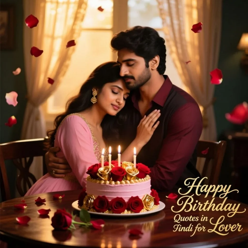 Happy Birthday Quotes in Hindi for Lover